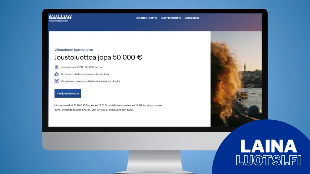 morrow bank lainahakemus