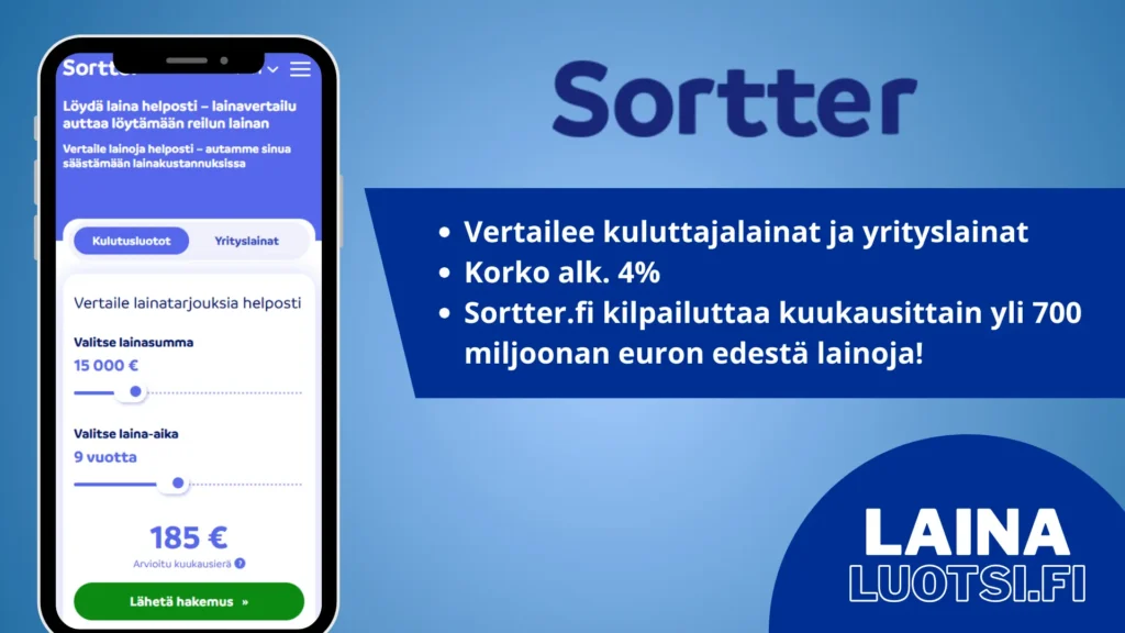 sortter kokemuksia ja arvostelu