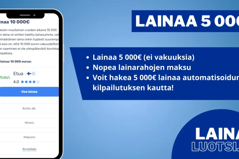 Lainaa 5 000€