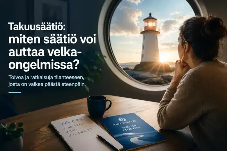 Takuusäätiö: miten säätiö voi auttaa velkaongelmissa?